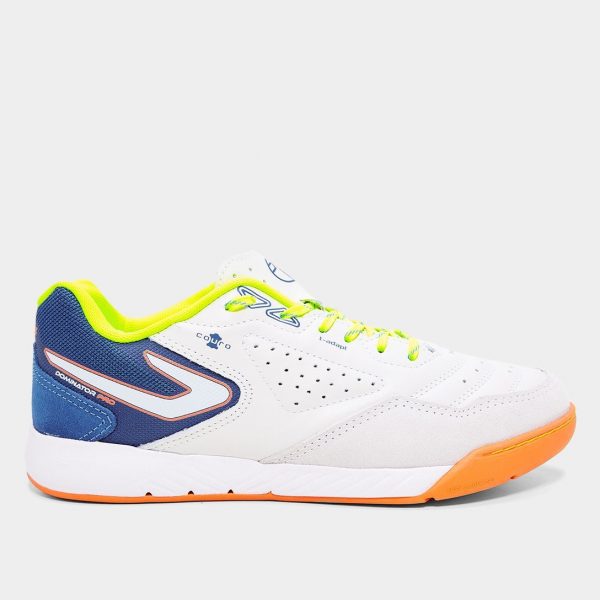 Dominator Pro V - Futsal - Blanco y Azul